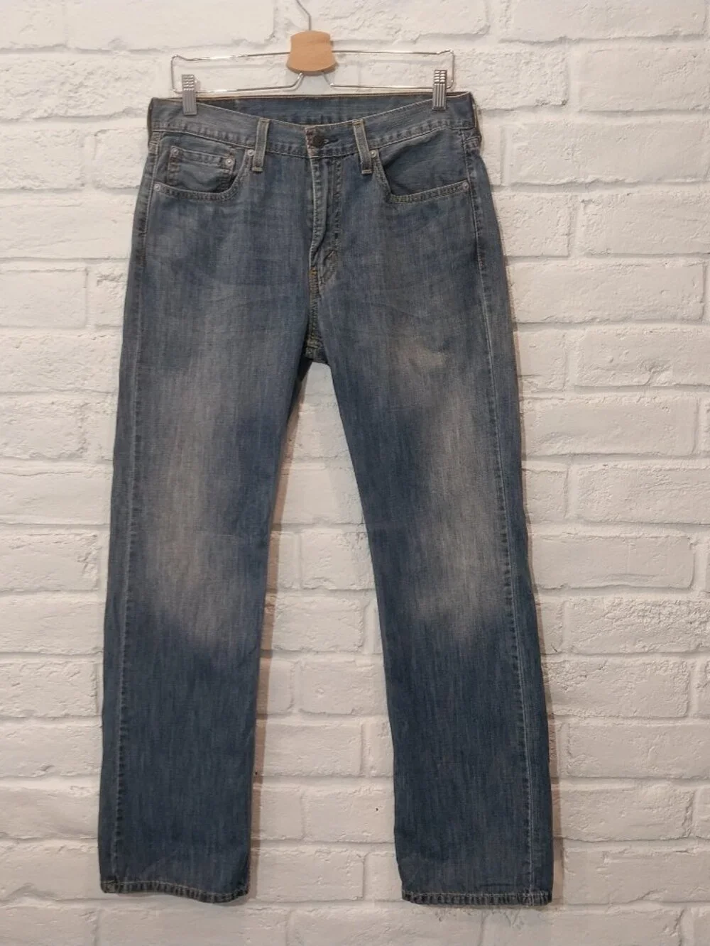 Levi's Jeans 527 Slim Bootcut Men 32x32 Blue Faded Medium Wash Denim Mid Rise